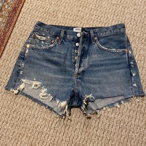 Agolde High Rise Parker Jean Shorts - Size 26
